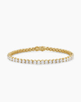 Tennis Bracelet in 18K Yellow Gold with Diamonds, 3.8mm